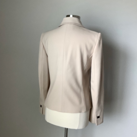 Les Copains Cream One Button Blazer Jacket NWOT - Picture 11 of 16